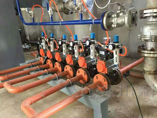 煤化工快速進(jìn)氣控制氣動球閥