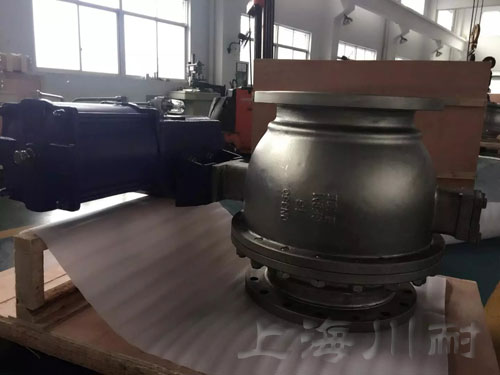 大口徑氣動(dòng)硬密封固定球閥